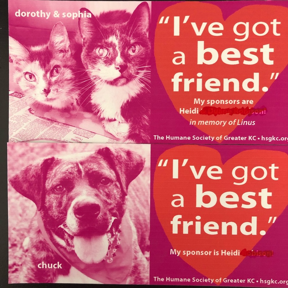 I donate